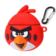 Чехол для AirPods 1/2 "Red Bird"